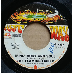 Flaming Ember Mind, Body And Soul Vinyl 7" USED