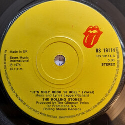 The Rolling Stones It's Only Rock 'N Roll Vinyl 7" USED