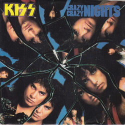 Kiss Crazy Crazy Nights Vinyl 7" USED