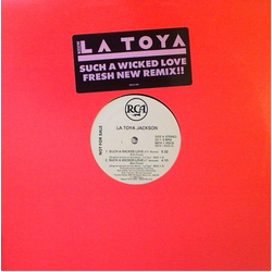 La Toya Jackson Such A Wicked Love Vinyl 12" USED
