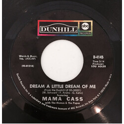 Cass Elliot / The Mamas & The Papas Dream A Little Dream Of Me Vinyl 7" USED
