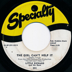 Little Richard And His Band The Girl Can't Help It / All Around The World Vinyl 7" USED