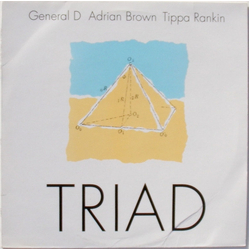 General D (2) / Adrian Brown / Tippa Ranking Triad Vinyl LP USED