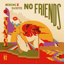 Mensing & Siii3eyes No Friends Vinyl LP USED