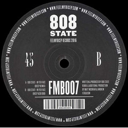 808 State In Yer Face (Bicep Remix) Vinyl 12" USED