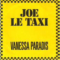 Vanessa Paradis Joe Le Taxi Vinyl 7" USED