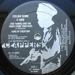 Sons Of Creation Feeling Down A Yard Vinyl 12" USED