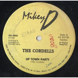 The Cordells Up Town Party Vinyl 12" USED