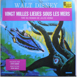 Jules Verne (3) / Jean Gabin / Jean Bolo / Walt Disney Vingt Milles Lieues Sous Les Mers Vinyl LP USED