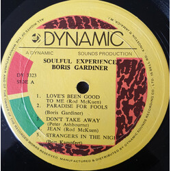 Boris Gardiner Soulful Experience Vinyl LP USED