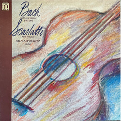Baltazar Benitez Bach Suite In E Minor/Scarlatti Five Sonatas Vinyl LP USED