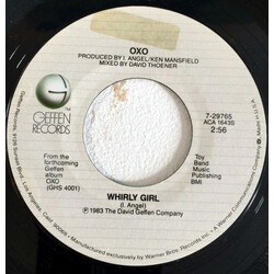 OXO (2) Whirly Girl USED VINYL 7INCH 45 RPM SINGLE STYRENE