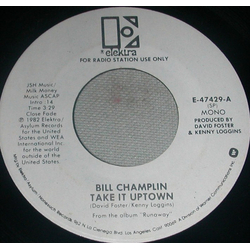 Bill Champlin Take It Uptown Vinyl 7" USED