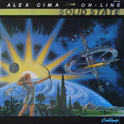 Alex Cima / On-Line Solid State Vinyl LP USED