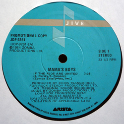 Mama's Boys If The Kids Are United Vinyl 12" USED