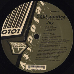 Soul Justice / Tanya Montgomery Joy Vinyl 12" USED