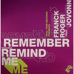 Franck Roger / Jovonn Remember Vinyl 12" USED