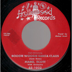 Mabel Scott / Jimmy Witherspoon Boogie Woogie Santa Claus / How I Hate To See Christmas Come Around Vinyl 7" USED