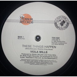 Viola Wills These Things Happen Vinyl 12" USED