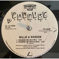 Willie & Waseem Promise Me Vinyl 12" USED