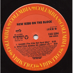 New Kids On The Block Games Vinyl 12" USED