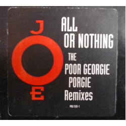 Joe All Or Nothing (The Poor Georgie Porgie Remixes) Vinyl 12" USED