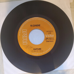 Blondie Rapture Vinyl 7" USED