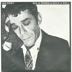 Ian Dury Sex & Drugs & Rock & Roll Vinyl 7" USED
