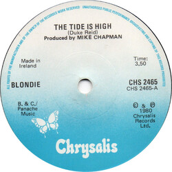 Blondie The Tide Is High Vinyl 7" USED