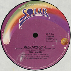 Shalamar Dead Giveaway Vinyl 12" USED
