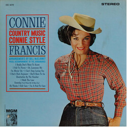Connie Francis Country Music Connie Style Vinyl LP USED