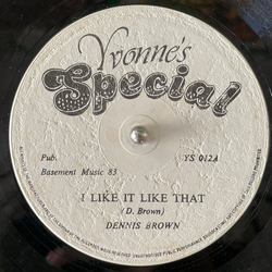 Dennis Brown I Like It Like That Vinyl 12" USED
