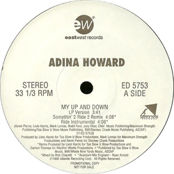 Adina Howard My Up And Down Vinyl 12" USED