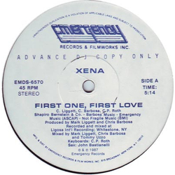 Xena First One, First Love Vinyl 12" USED