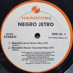 Negro Jetro / Los Intocables (4) Matador / Reggae Reggae Vinyl 12" USED