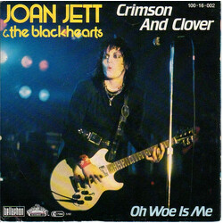Joan Jett & The Blackhearts Crimson And Clover Vinyl 7" USED