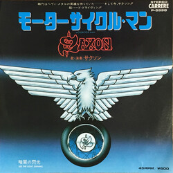 Saxon Motorcycle Man Vinyl 7" USED