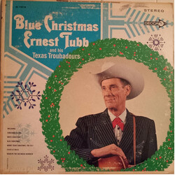 Ernest Tubb And His Texas Troubadours Blue Christmas Vinyl LP USED
