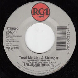 Baillie & The Boys Treat Me Like A Stranger Vinyl 7" USED