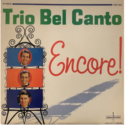 Trio Bel Canto Encore! Vinyl LP USED