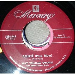 Billy Williams Quartet Azurte (Paris Blues) Vinyl 7" USED
