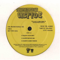 Ghetto-E Lollipops / Party Is All I Know USED VINYL 12INCH SINGLE PROMO