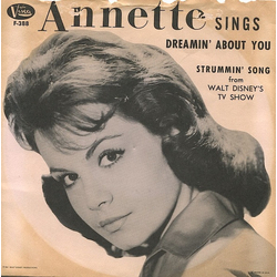 Annette (7) / The Vonnair Sisters Dreamin' About You / Strummin' Song Vinyl 7" USED