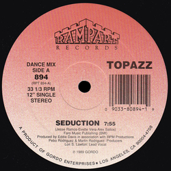 Topazz (2) Seduction Vinyl 12" USED