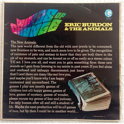 Eric Burdon & The Animals Winds Of Change Vinyl LP USED