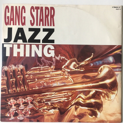 Gang Starr Jazz Thing Vinyl 12" USED