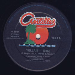Mr. Yellow Yella!! Vinyl 12" USED