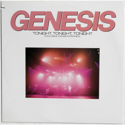 Genesis Tonight, Tonight, Tonight Exclusive Candid Interview Vinyl LP USED