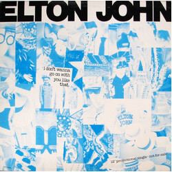 Elton John I Don't Wanna Go On With You Like That Vinyl 12" USED