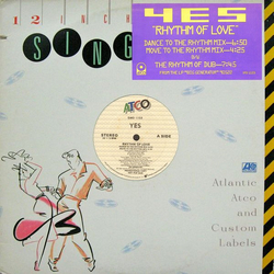 Yes Rhythm Of Love Vinyl 12" USED